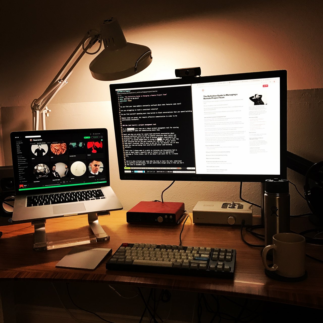 My workstation