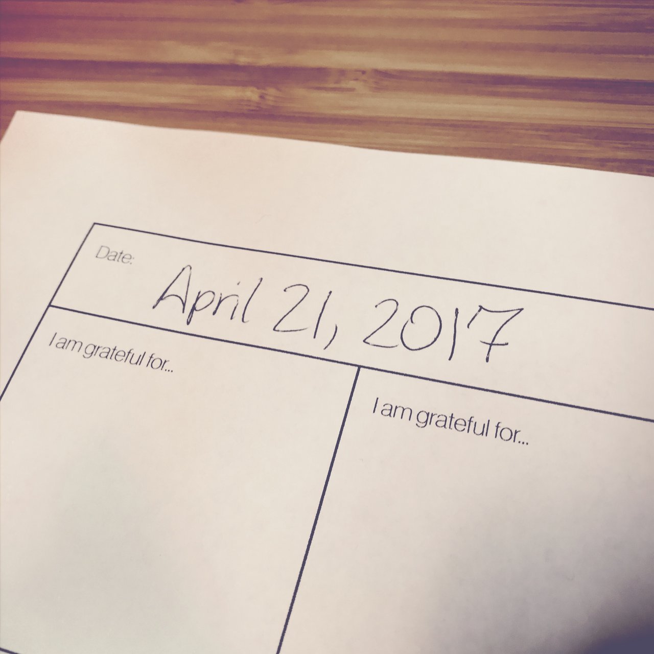 My Minimalist Day Planner