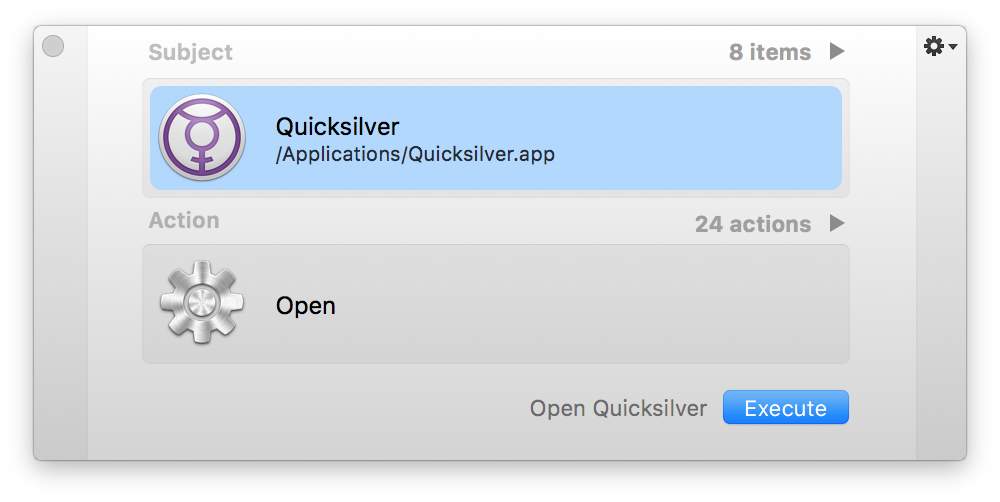 Quicksilver launching Quicksilver