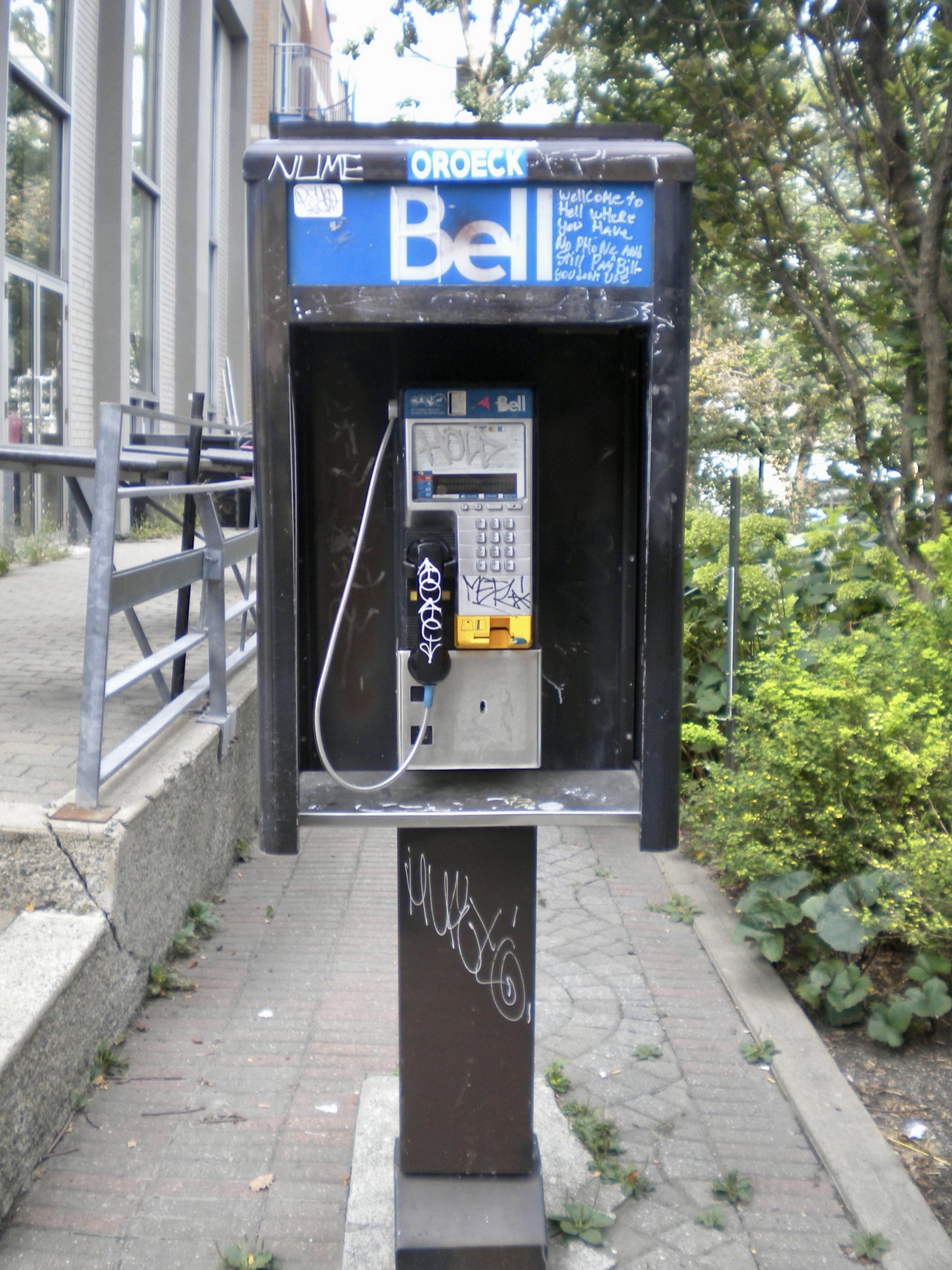 Montréal pay phone