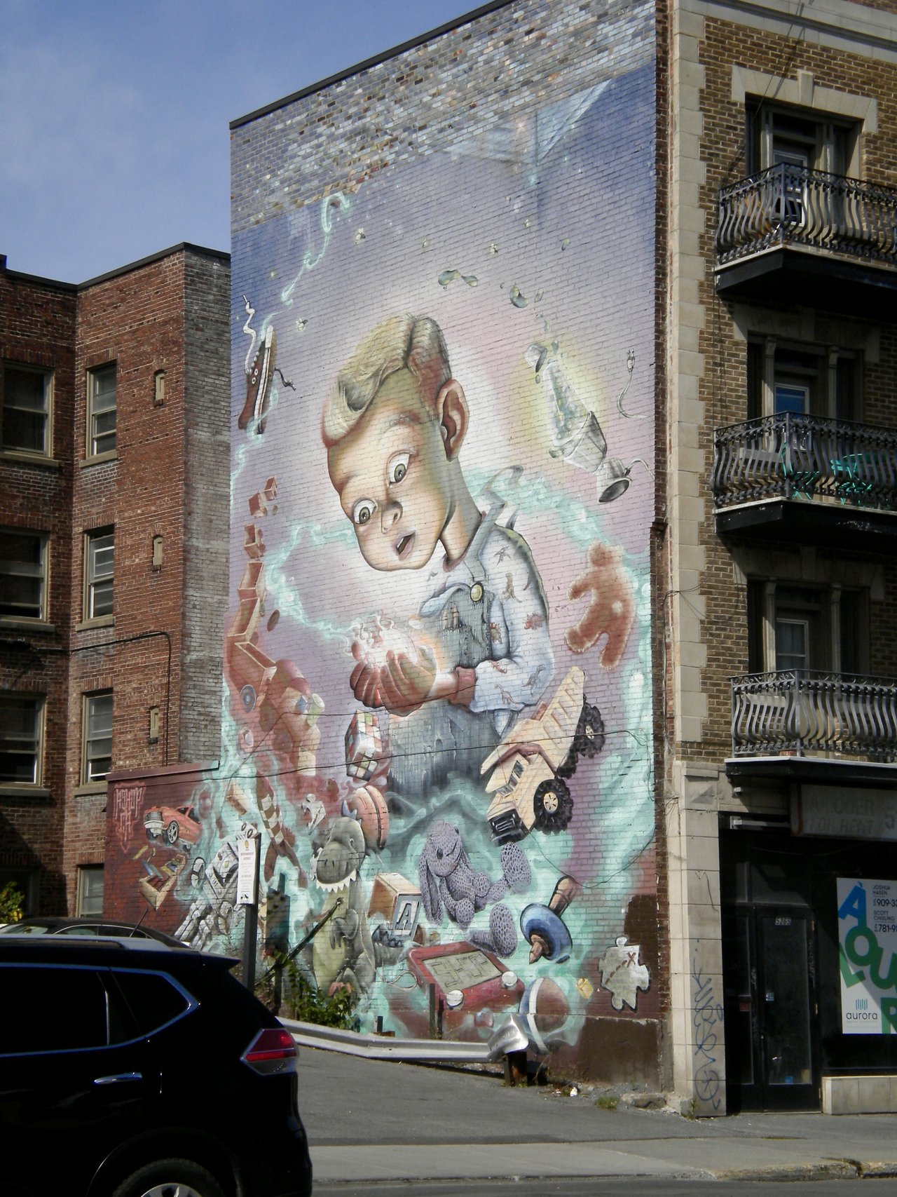 Mural on Sherbrooke