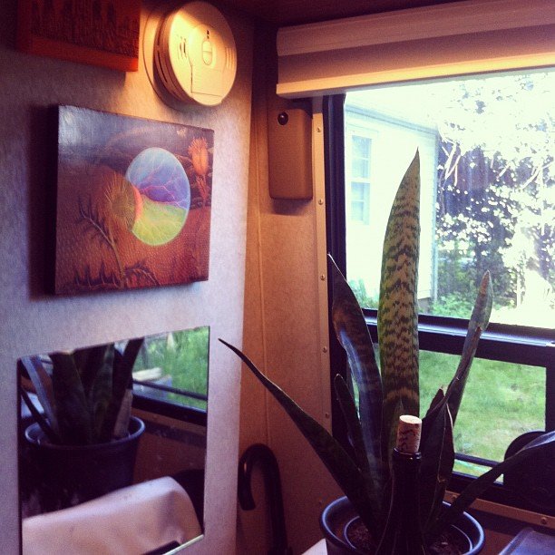 Cozy corner in my RV