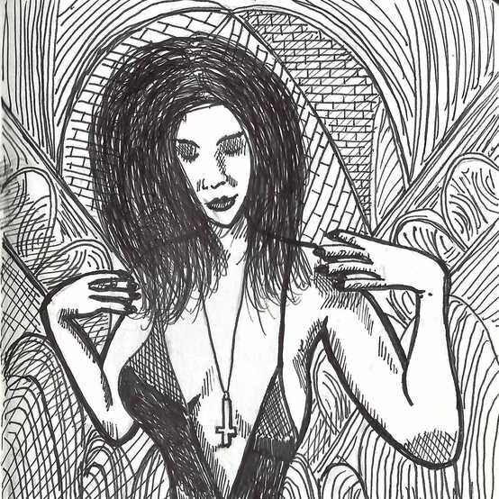 She Graced The Cathedral